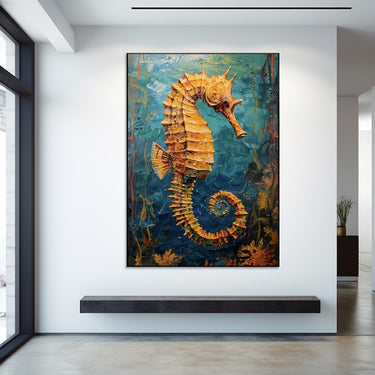 Seahorse Painting
